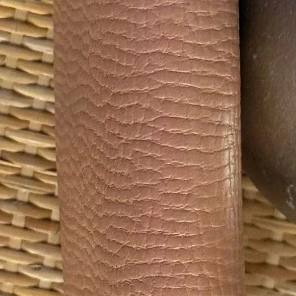 CHLOE Pink Leather Pink&Gold Ribbon Bow Zip Around Clutch Wallet w/Dust Bag &Box - Picture 6 of 14